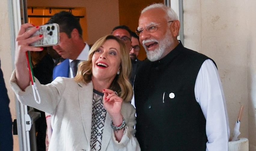 Meloni took a selfie with Modi: PM met Trudeau for the first time after the controversy, supported Pope Francis… PHOTOS