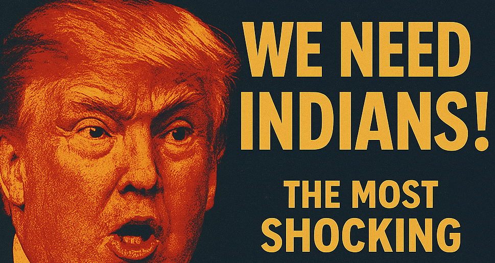 Americans are not Talented! We need Indians! The Most Shocking Trump U-TURN